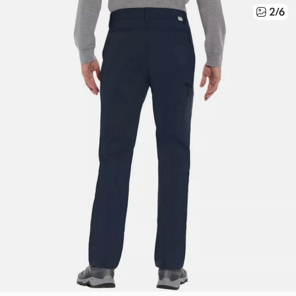 Orvis Men's Navy Tech Pants sz 34x30 - Picture 3 of 13